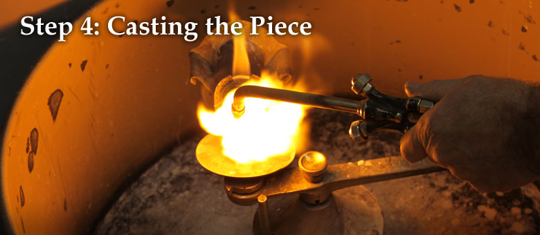 Step 4: Casting the Piece